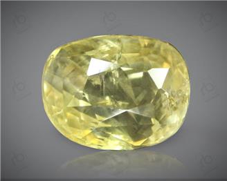 Natural Yellow Sapphire Certified  3.27CTS-21340